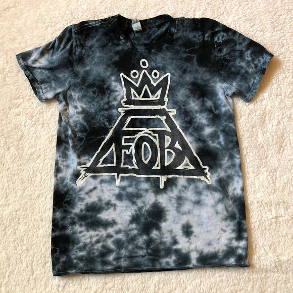 Tie Dye Fall Out Boy Oversized Band Tee - Picture 6 of 9